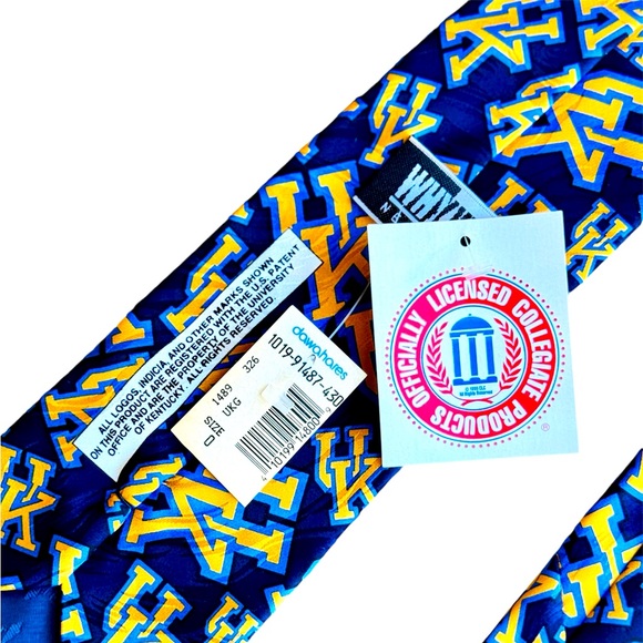 Vintage University of Kentucky Neck Tie NWT - Picture 4 of 4